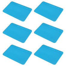 6X Insulation Silicone Soldering Repair Mat Heat Resistant Work Pad for Mobile Phone PCB BGA Soldering Iron Repair Pad