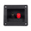 3pcs 90x78mm Square Binding Post Type Speaker Box Terminal Cup Wire Connector Board 2