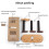 Humidity Measuring Guitar Hanger, Guitar Hook, Wall Mount, Non-Slip Display Stand, Split Bracket, Accessories 4