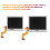 5X Top Upper LCD Display Screen for   Lite NDSL NDS Lite Replacement Repair LCD Display 2