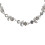 2X Silver - Fiori Donne Eleganti per Strass Fascia Elastica Capelli 2