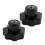 Machinery Latche Knurled Clamping Nuts Knob Grip M8 Female Thread 36pcs 6