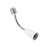 4X LED Light Bulb Holder Converters Adapter Flexible E27 to E27 20cm Length Flexible Extend Socket Base Type Extension 6