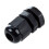 200 Pieces Black Plastic Waterproof Cable Gland Connector PG7 3