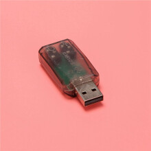 3X USB zu 3,5 mm Mikrofon Kopfhöreranschluss Stereo Headset 3D Soundkarte Audio Adapter PC