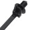 Nylon Push Mount Car Dome Cable Zip Tie, 162mm Length, 60 Pcs, Black 4