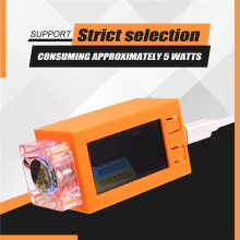 2X für Nerdminer V2 Pro Miner 78KH/S Bitcoin Miner mit Leuchtendem Lüfter BTC Solo Mining Miner Orange