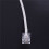 4pcs 10m RJ11 Telephone Connector Extension Cable White 7