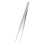 4X Pointe Fine Ton Argent Pincettes Droite Pointu 6