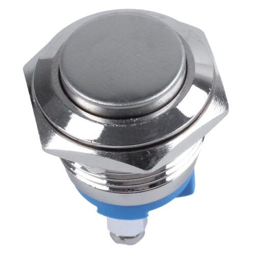 6pcs 16mm High Round High Round Momentary Metal Push Button 2