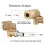 2 Set 1/4In Quick Connect Pivoting Coupler Adjustable Adapter W/5 Spray Nozzles Copper Connection 4