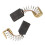 32 Pcs Electric Planer Carbon Brush Replacement for  12 X 8 X 5mm CB51 5