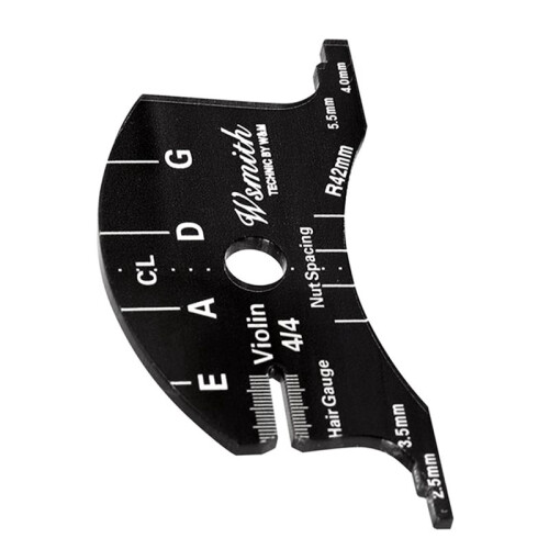 3X Violin Bridges Multifunctional Mold Template 4/4 Violin Bridges Repair Reference Tool 2