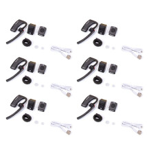 6X Walkie Talkie Wireless Headset Headset Universal K Ear Hanging Headset for 5R