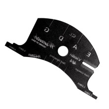 3X Violin Bridges Multifunctional Mold Template 4/4 Violin Bridges Repair Reference Tool