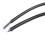 10X Macho Hembra Enchufe 2 Pines LED Impermeable Cable Conector Negro 4
