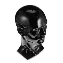 PVC Mannequin Head for Wig Making and Styling, Durable Lightweight Wig Stand Display Holder
