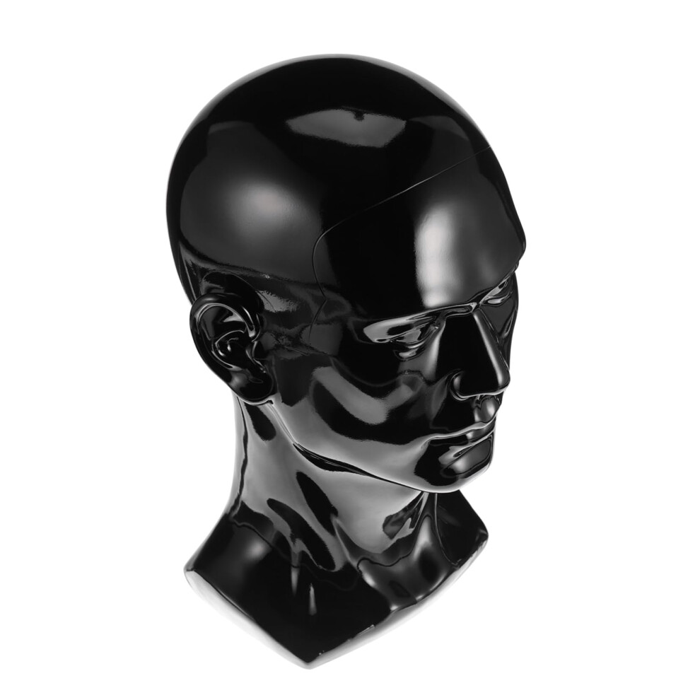 PVC Mannequin Head for Wig Making and Styling, Durable Lightweight Wig Stand Display Holder