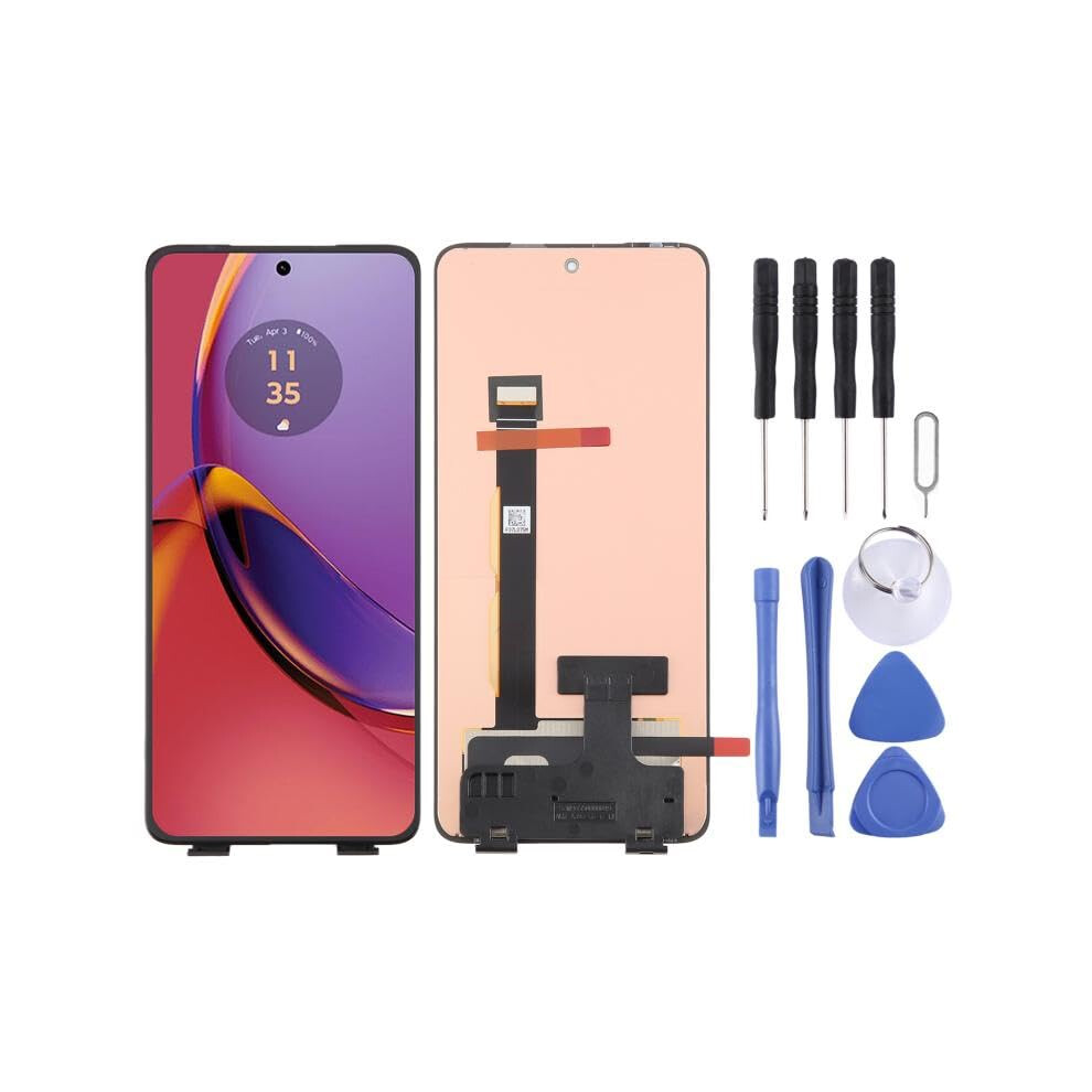 Lcd And Amoled Display Replacement Full Assembly With Digitizer Frame For Motorola Moto G84 5G 9771547605669
