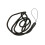 6X Nylon Cord Braid Cord for Camera Necklace Black 4