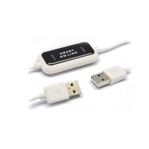 2X USB 2.0   Link PC to PC Keyboard Mouse Share Sync Data Link USB Extension Cable Data File Transfer USB 2
