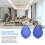 200Pcs 125 Khz Proximity ID Card RFID Keyfob Access Control Key for Door Entry Access Control System TK4100 5