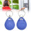 200Pcs 125 Khz Proximity ID Card RFID Keyfob Access Control Key for Door Entry Access Control System TK4100 8