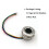 3X R503 Circular Round Ring Indicator LED Control DC3.3V MX1.0-6Pin Capacitive Fingerprint Module Sensor Scanner-19mm 2