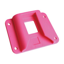 Folding Bicycles Bag Basket Bracket Front Carriers-rose red