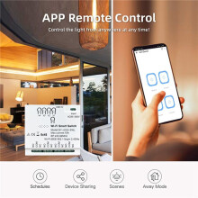 3X 4CH EWeLink WiFi RF433 85-265V 2.4G WiFi Smartlife Home Automation Module for IFTT Alexa Home