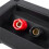 4pcs 90x78mm Square Binding Post Type Speaker Box Terminal Cup Wire Connector Board 7