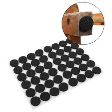 2X Anti Slip Furniture Pad Self Adhesive Round Non Slip Thickened Feet Floor Protectors for Desk Table Chair Sofa