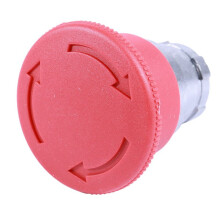 3pcs 22mm NC Red Mushroom Emergency Stop Push Button 600V 10A ZB2-BE102C XB2-BS542X1