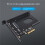 5X U2x4 Pcie 4.0 X4 U.2 Adapter Card SFF-8639 U.2 Computer Hardware Accessories PM983 6