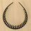 5X Cerchietto in Plastica Dentato Nero per Donna 5
