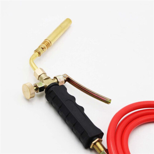 2X Brazing Welding Hose Torch MAPP Propane Soldering Torch with 1.6M Hose 1
