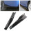 2X Side Skirts Fits Universal Vehicles Black 450mm Exterior Side Bottom  Extensions Splitter Lip Car Diffusers 2