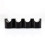 8pcs HIFI Cable Stand Booster Holder Support Frame Anti-Shock Foot Multi-Function Speaker Cable Trailing Pad Black 4