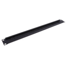 10Pcs 1U 19Inch RACK MOUNT Blanking Plate Rack Mounting Blank Network Brush Panel Server Cabinet Cable Management