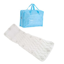 Bath Pillow with Suction Cups, Breathable 3D Mesh Spa Tub Headrest for Neck and Head Support