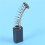 48 Pcs 5 x 8 x 14mm Carbon Brush Replacement for Electric Angle Grinder 3
