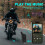 Motorcycle  Helmet Intercom Universal Interphone Headset with Noise Reduction for Full Helmet 3 Color Frame 3