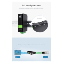 3X Waveshare Industrial Isolated RS232/485/422 to RJ45 Ethernet Module TCP/IP to Serial Module [with POE]