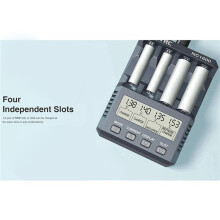 4X SKYRC NC1600 Battery Charger AA/AAA NiMH NiCr Battery Charger with Analyzer Portable Utility Charger