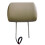 Universal 7Polegadas Car Headrest Monitor Screen Assento Traseiro Entretenimento Multi-Media Player para AV USB  MP4 MP5 FM Beige 5