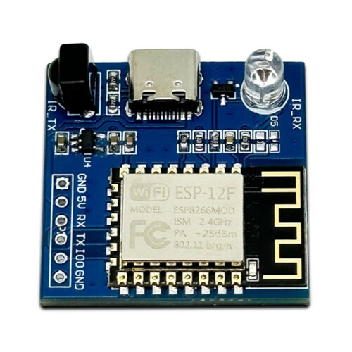2X ESP8266 Infrared Transmitting and Receiving for  Command WiFi Transparent Transmission Module 1