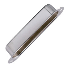6Pcs Chrome Metal Sealed ST Strat Guitar Pickup Covers for Stratocaster