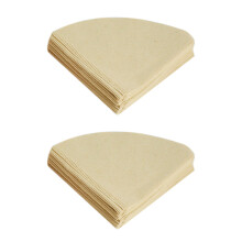 160 Pièces Séries V Forme Cône de Papier Filtre à Café 1-2 Tasse pour Goutteur Filtres à Café Tasses Café Goutte