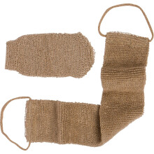 2X Back and Body Scrubber Exfoliating with Exfoliating Loofah Pad for Shower,Loofah Strap Back Sponge for Bath Spa Clean
