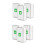 Negative Ion Generator Pluggable Air Purifier with Highest Output -  to 32 Million Negative Ions/Sec, 6 Pack US Plug 1